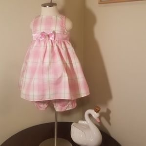 NEW* BT Kids Pink Plaid Dress